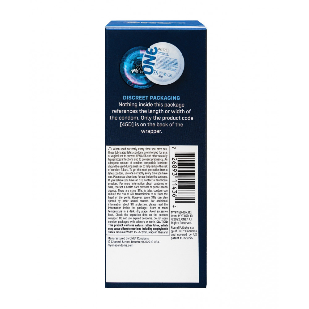 Презервативы - Презервативы MyONE Super Snug Размер 45Д, 10 шт 7