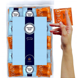 Презервативы ультратонкие Mister Size 57 мм (цена за 1 шт.)