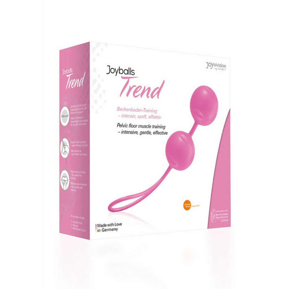 Разное - Шарики вагинальные розовые Joyballs Joy Division 1