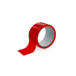 Скотч для бондажа Fetish Tentation Red (15 м), не липнет к коже и волоскам, только сам к себе