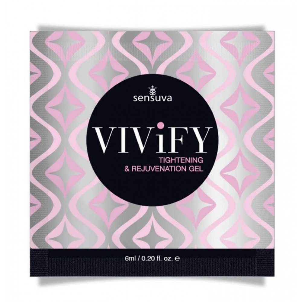 Смазки для женщин - Пробник сужающиего геля Sensuva - Vivify Tightening & Rejuvenation (6 мл)