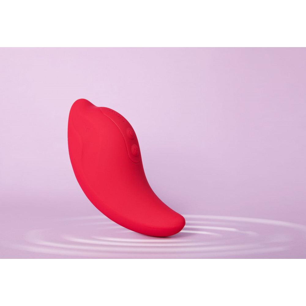 Вибропули и мини-вибраторы - Вибратор и клиторальный стимулятор KISTOY Heidi Red 15