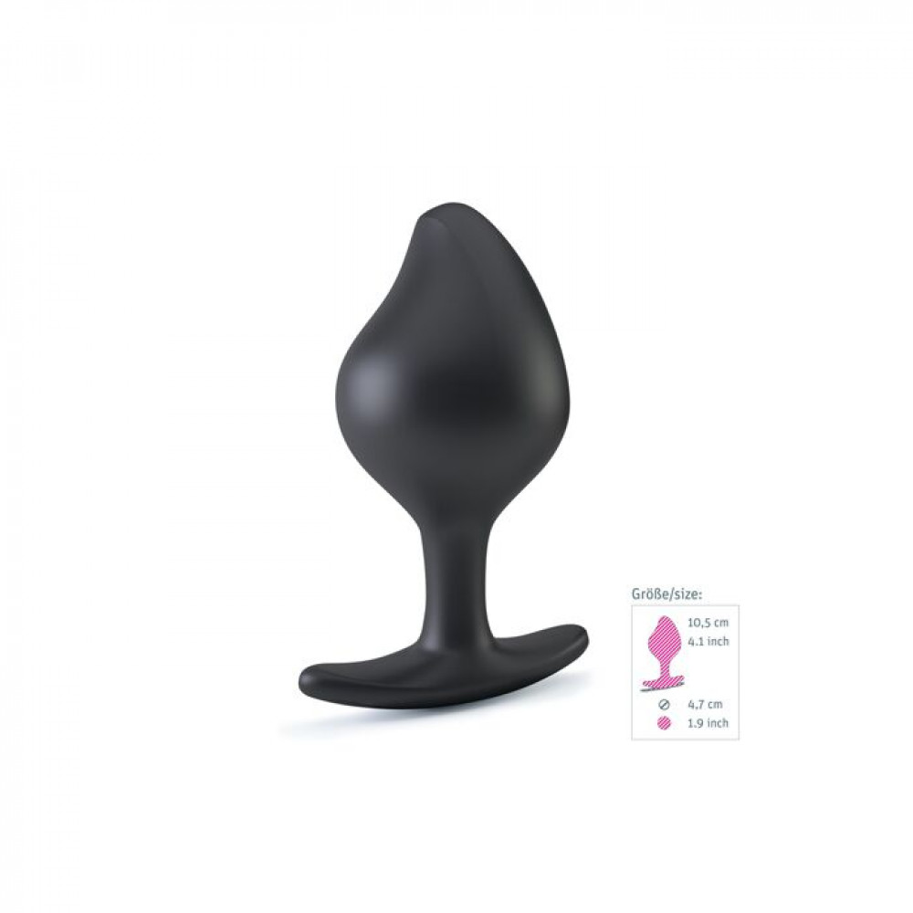 Різне - Силіконова анальна пробка Mystim Rocking Force L для електростимулятора, діаметр 4,7 см 2