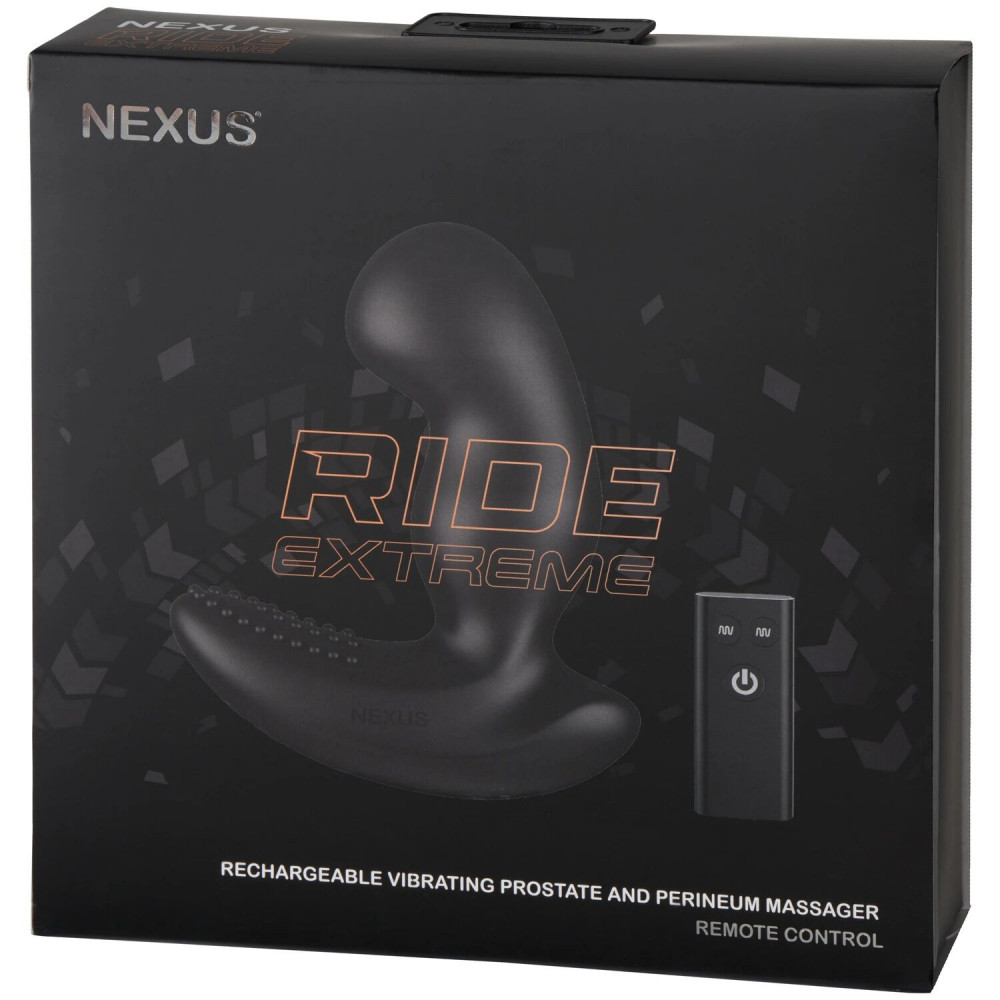 Массажёры простаты с вибрацией - Массажер простаты Nexus RIDE EXTREME, 2 мотора, пульт ДУ 1