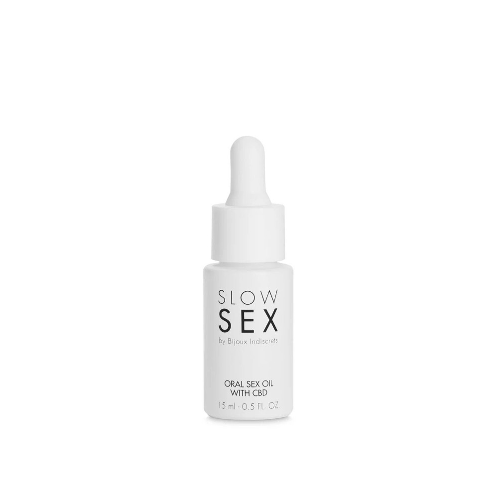 Стимулирующие средства и пролонгаторы - Bijoux Indiscrets SLOW SEX Oral Sex Oil CBD 2