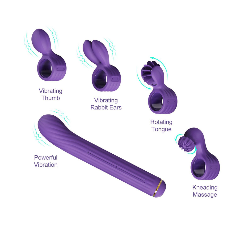 Стимулятор точки G - Вибратор Otouch Magic Stick S1 Plus - Purple 2