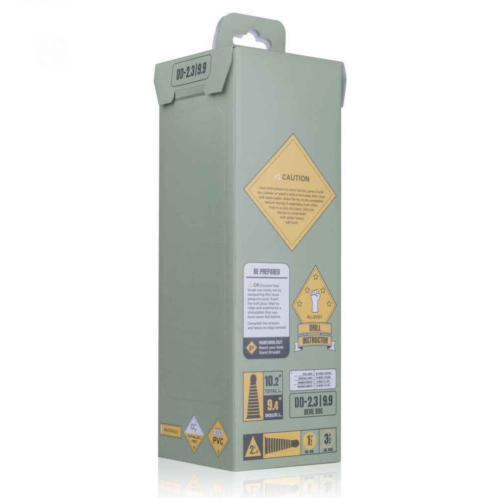 Анальные игрушки - Анальный стимулятор BUTTR - Devil Dog Butt Plug 6