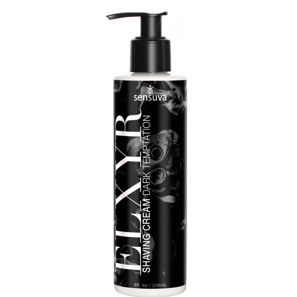 Разное - Крем для бритья Sensuva ELXYR Shaving Cream - Dark Temptations (236 мл)