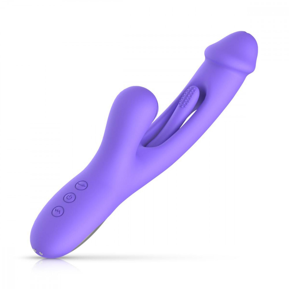 Вибратор-кролик - Вибратор-кролик Good Vibes Only - Tess Rabbit Vibrator with G-Spot Stimulator