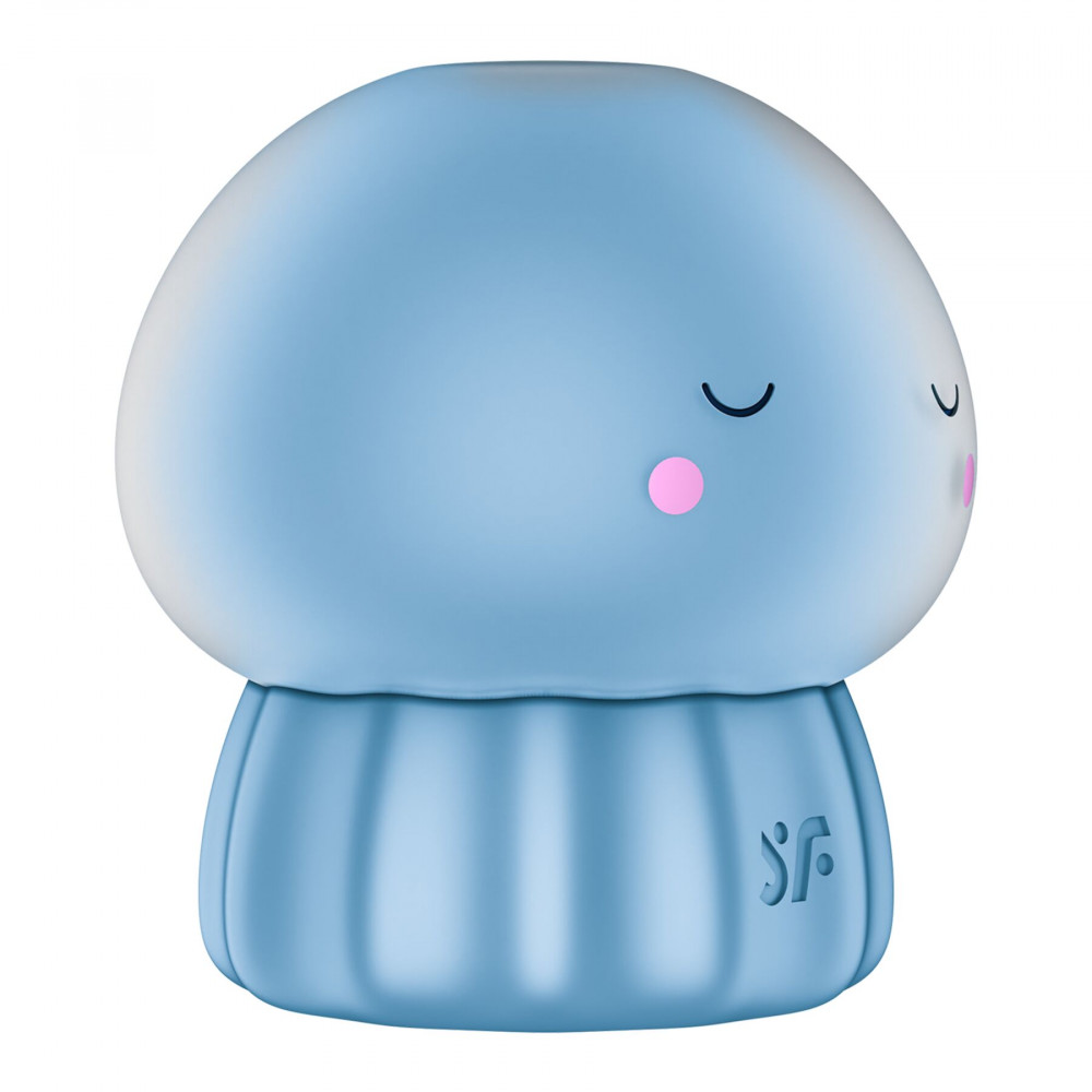 Вакуумный вибратор - Вакуумный клиторальный стимулятор Satisfyer Jelly-cious Blue 1