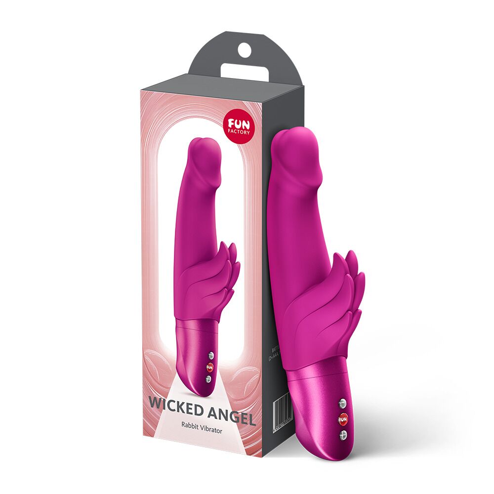Вибратор-кролик - Вибратор-кролик Fun Factory Wicked Angel Magenta 1
