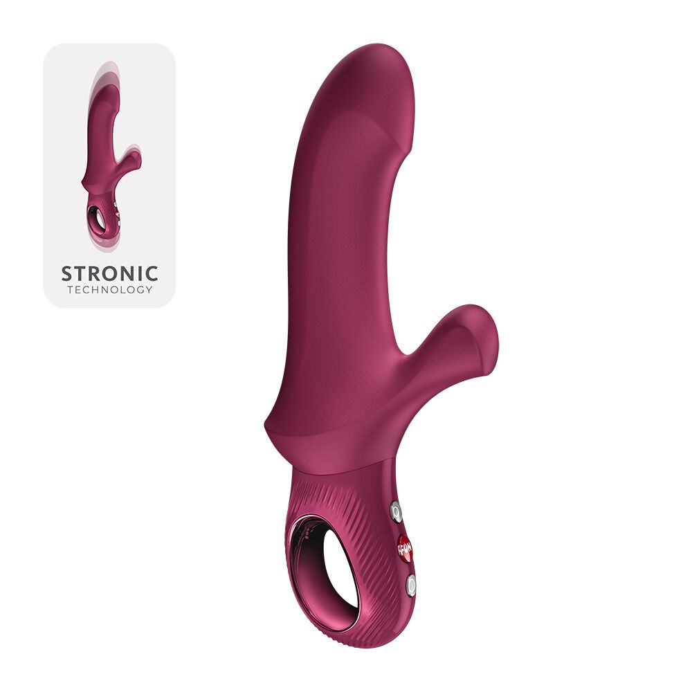 Классический вибратор - Пульсатор Fun Factory Bi Stronic Curve Wine Red
