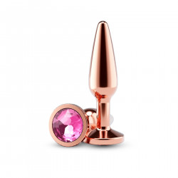 Анальная пробка NS Novelties Rear Assets - Tapered - Medium - Rose Gold - Pink