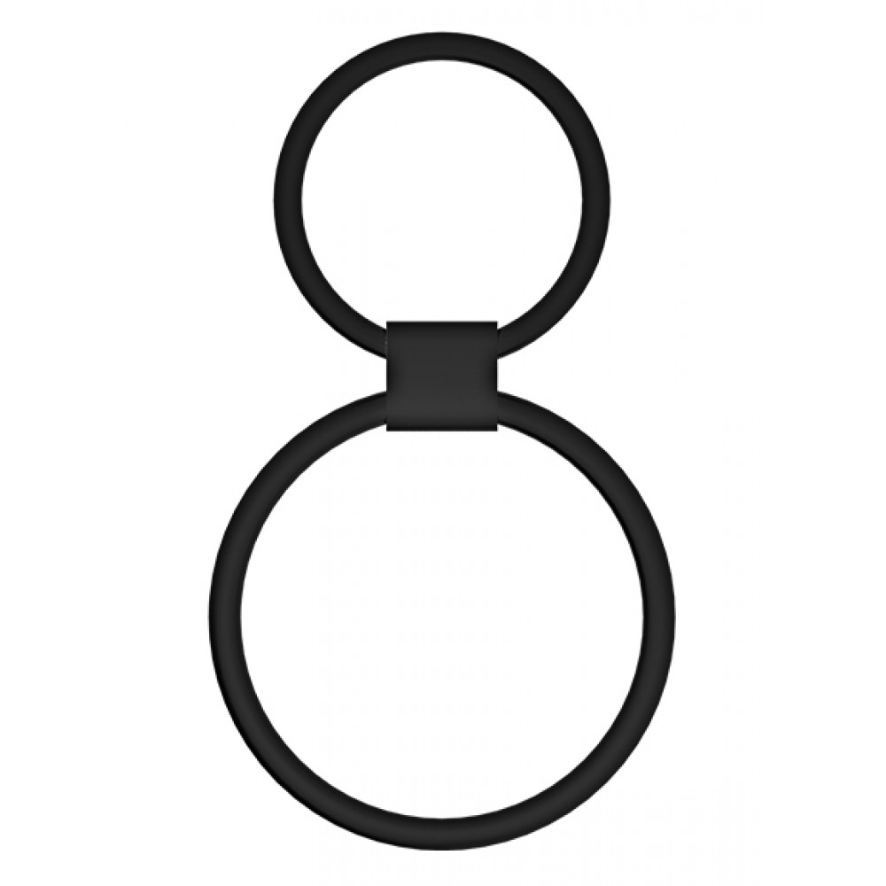 - Силиконовое кольцо для полового члена BAILE - COCK RING ROCK HARD, BI-026014 4