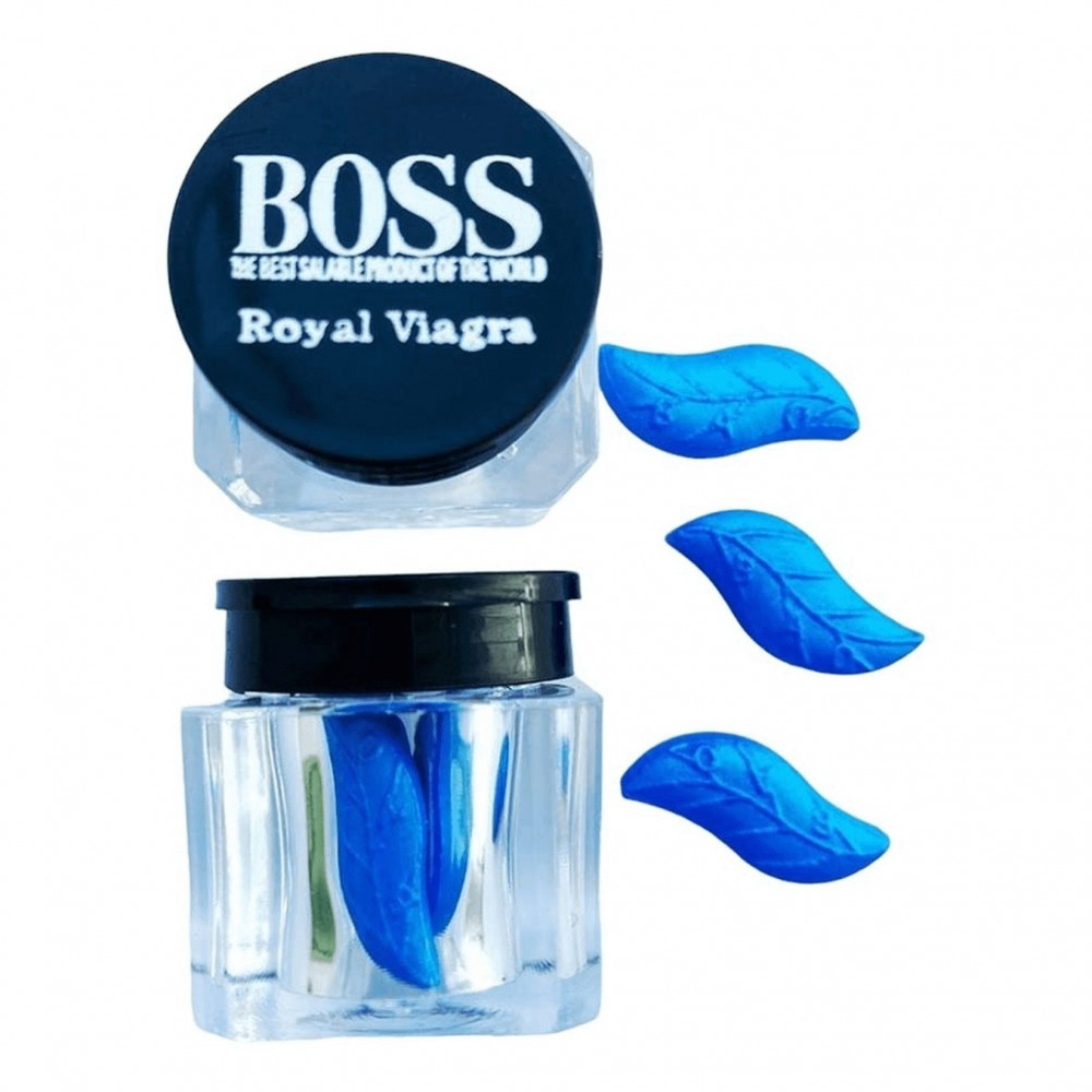 Возбуждающие препараты - Таблетки для потенции Boss Royal Viagra (цена за баночку, 3 капсулы) 1