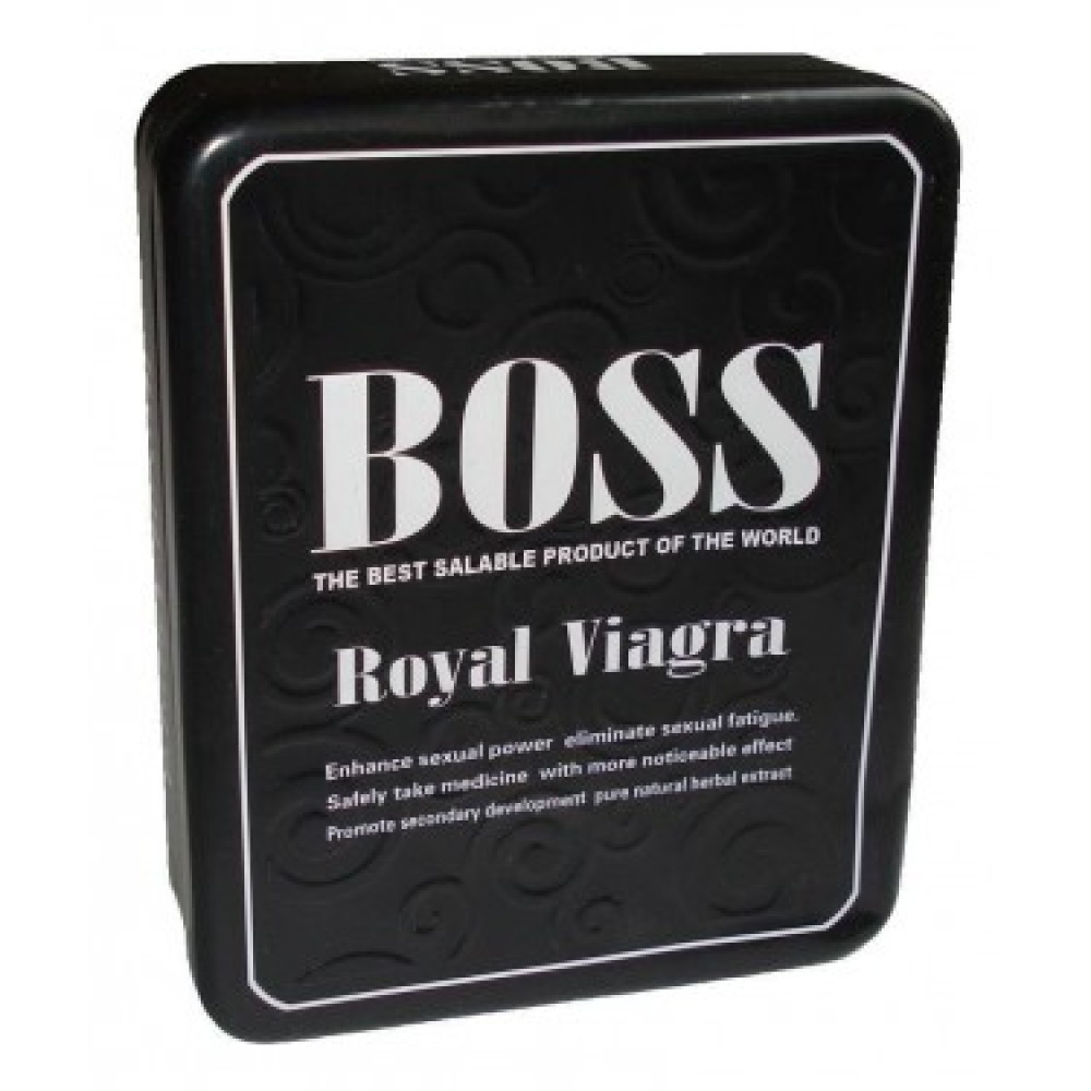 Лубриканты - Таблетки для потенции Boss Royal Viagra за (цена за баночку, 3 капсулы) 1