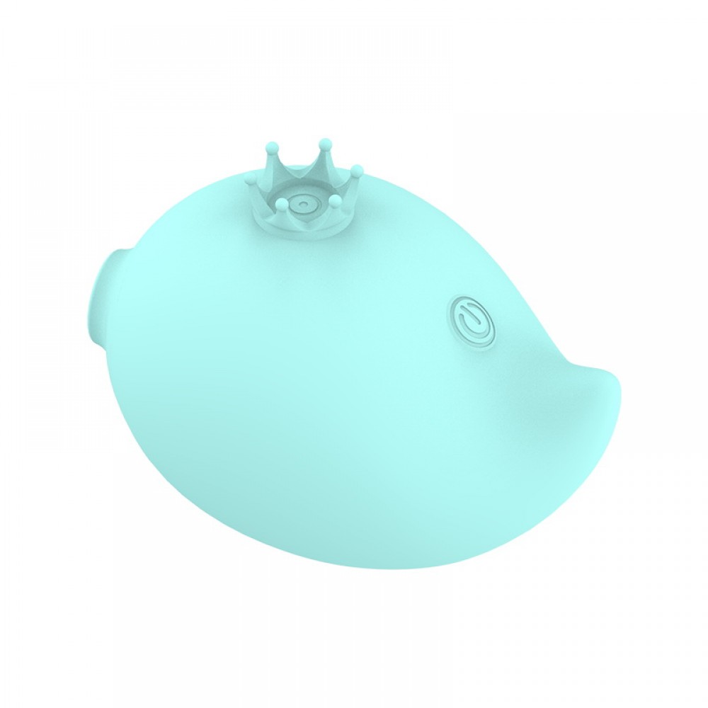 Різне - Вакуумний стимулятор клітора у вигляді рибки BOSS SERIES RACHEL з вібрацією, блакитний 1