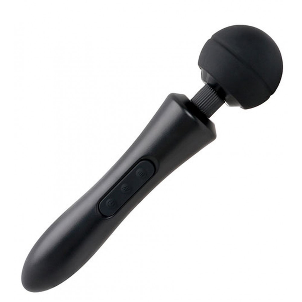 Вибратор - Вибромассажер Boss Series - Massager Ultra Powerful Big USB Black 20 Function, BS2200010 8