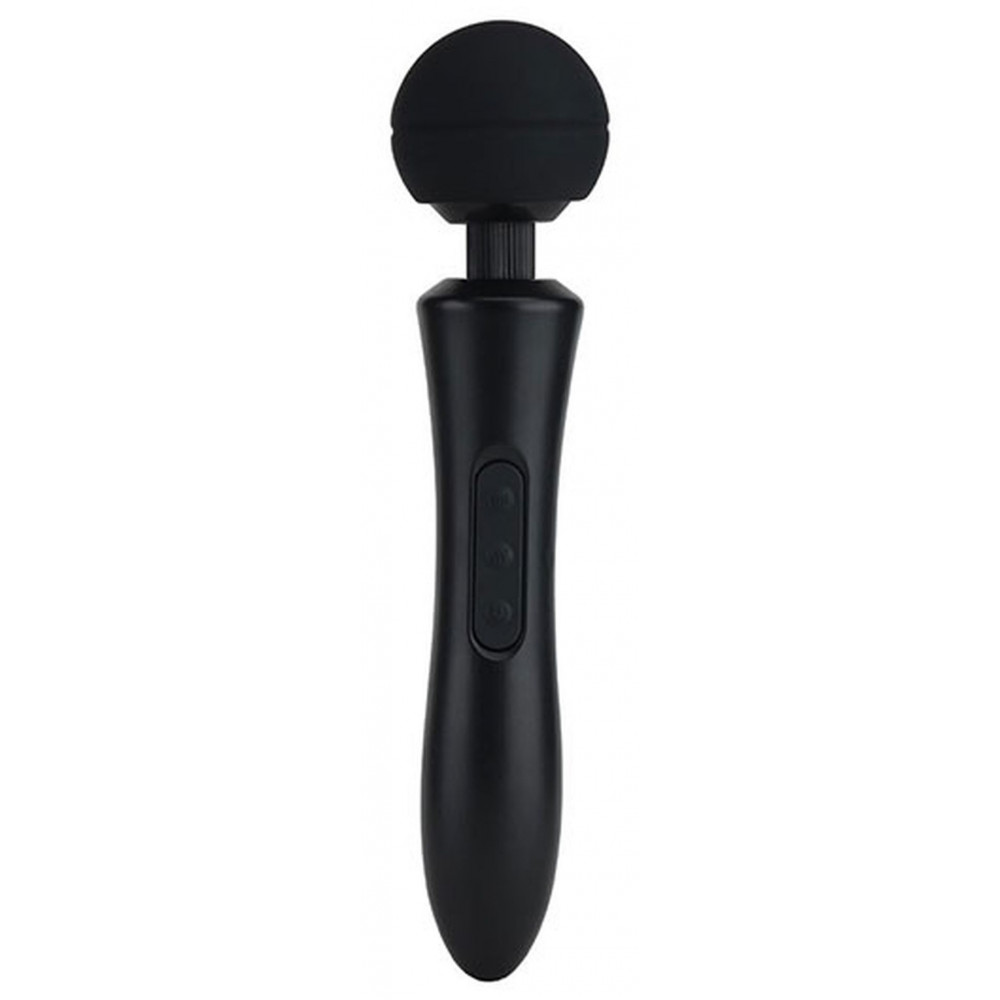 Вибратор - Вибромассажер Boss Series - Massager Ultra Powerful Big USB Black 20 Function, BS2200010 7