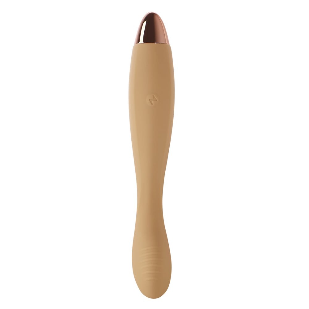 Різне - Вібратор для стимуляції точки G та клітора Sweet Em Velvet Lure, ніжно жовтий 4