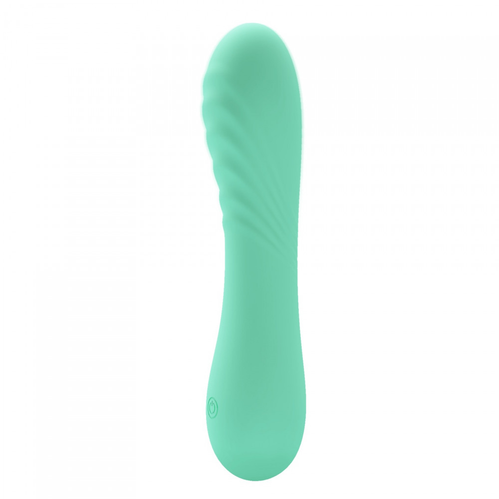 Классический вибратор - Вибратор PRETTY LOVE Alexisrose, зеленый, 15 х 3.1 см 1