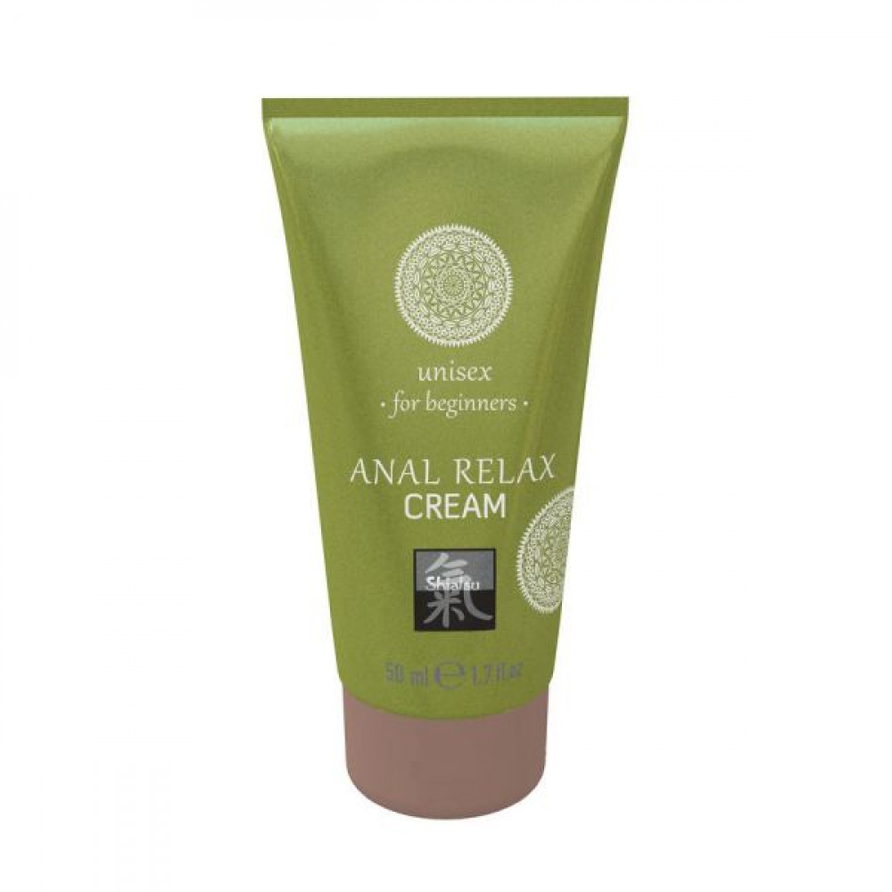 Анальные смазки - Крем анальный расслабляющий SHIATSU Anal Relax Cream, 50 мл 2