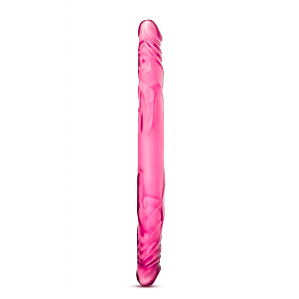 Секс игрушки - Фаллоимитатор двойной реалистичный Blush розовый, 35.5 х 3.5 см 2