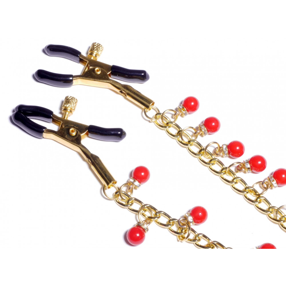 Різне - Затискачі для сосків Fetish Boss Series - №15 Exclusive Nipple Clamps, BS6100045 4