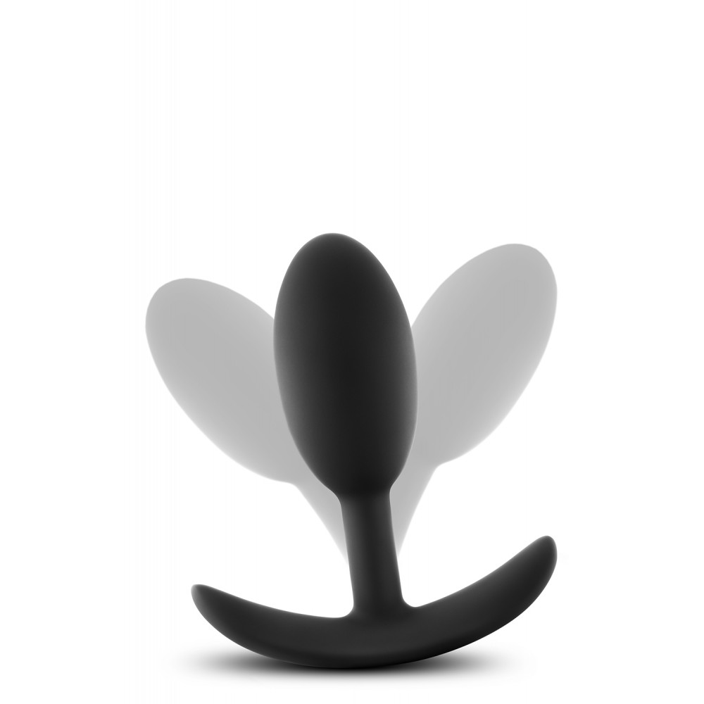 Анальные игрушки без вибрации - Анальная пробка Blush ANAL ADVENTURES VIBRA SLIM PLUG MEDIUM 3