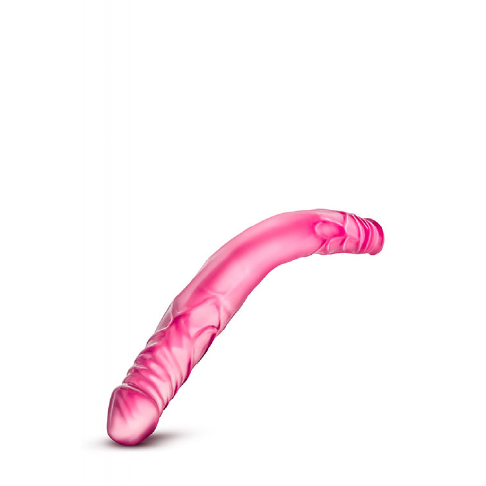 Секс игрушки - Фаллоимитатор двойной реалистичный Blush розовый, 35.5 х 3.5 см 1