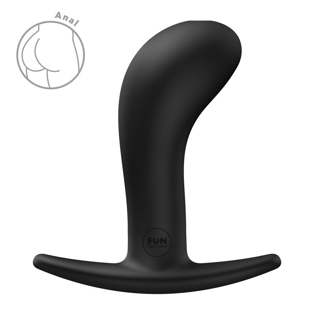 Секс іграшки - Анальна пробка Fun Factory BOOTIE L Black (м'яте паковання!!!) 2