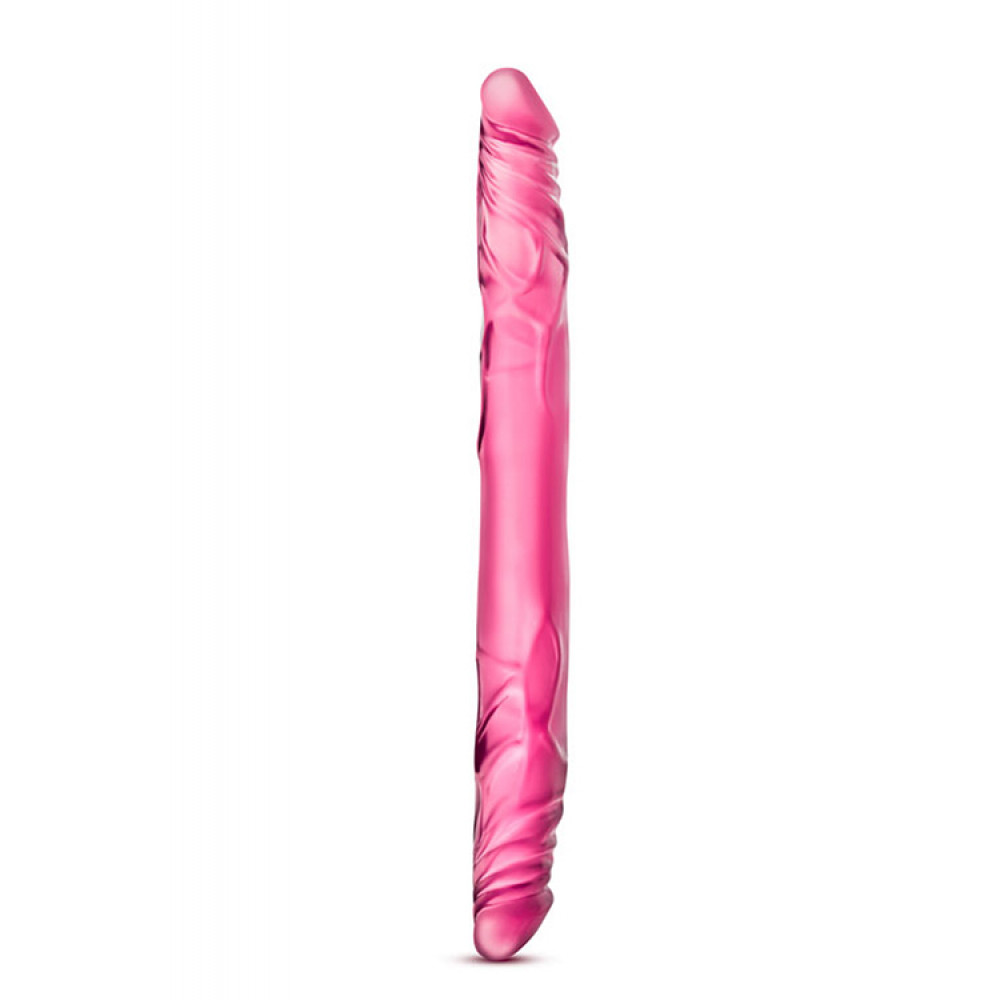 Секс игрушки - Фаллоимитатор двойной реалистичный Blush розовый, 35.5 х 3.5 см