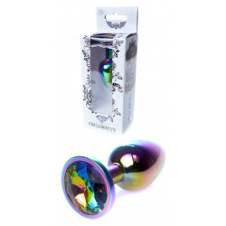 Анальная пробка Boss Series - Jewellery Multicolour PLUG Clear S, BS6400116