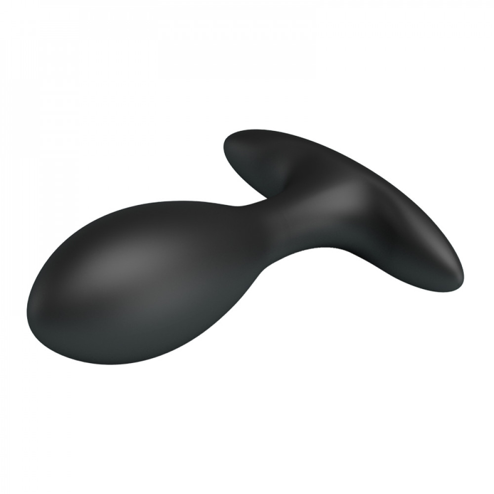 Анальные игрушки без вибрации - Анальная пробка с накачкой Pretty Love, чёрная, 9.1 х 3.2 см 2