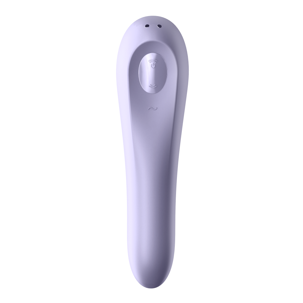 Смарт игрушки - Двойной смарт вибратор с вакуумной стимуляцией SATISFYER DUAL PLEASURE MAUVE 4