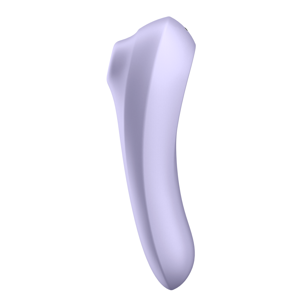 Смарт игрушки - Двойной смарт вибратор с вакуумной стимуляцией SATISFYER DUAL PLEASURE MAUVE 3