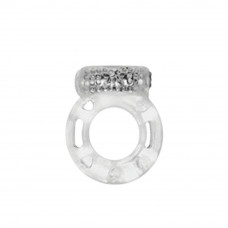 Кільце ерекційне Medica-Group Vibration Ring з вібрацією, прозорий