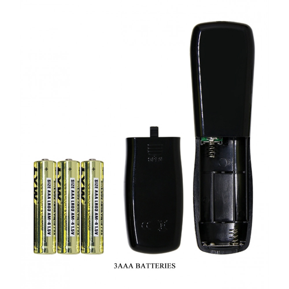 Різне - Фалоімітатор на присосці з ротацією та зворотно-поступальним рухом BAILE - Easton, BW-008101E 7