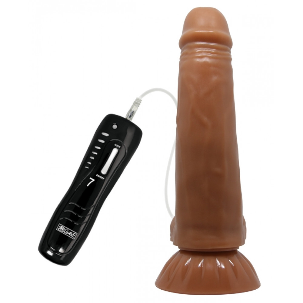 Різне - Фалоімітатор на присосці з ротацією та зворотно-поступальним рухом BAILE - Easton, BW-008101E 4