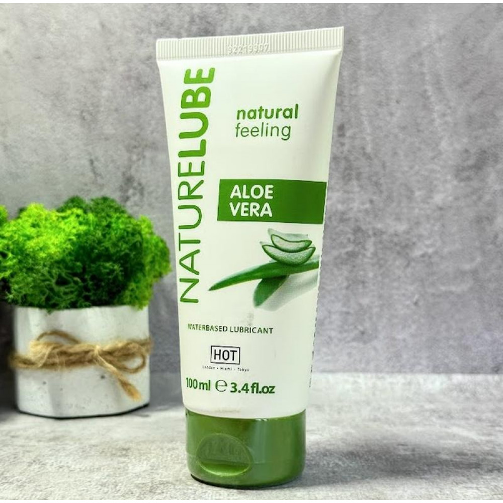 - Лубрикант на водній основі Hot Nature Lube Aloe Vera, 100 мл 1