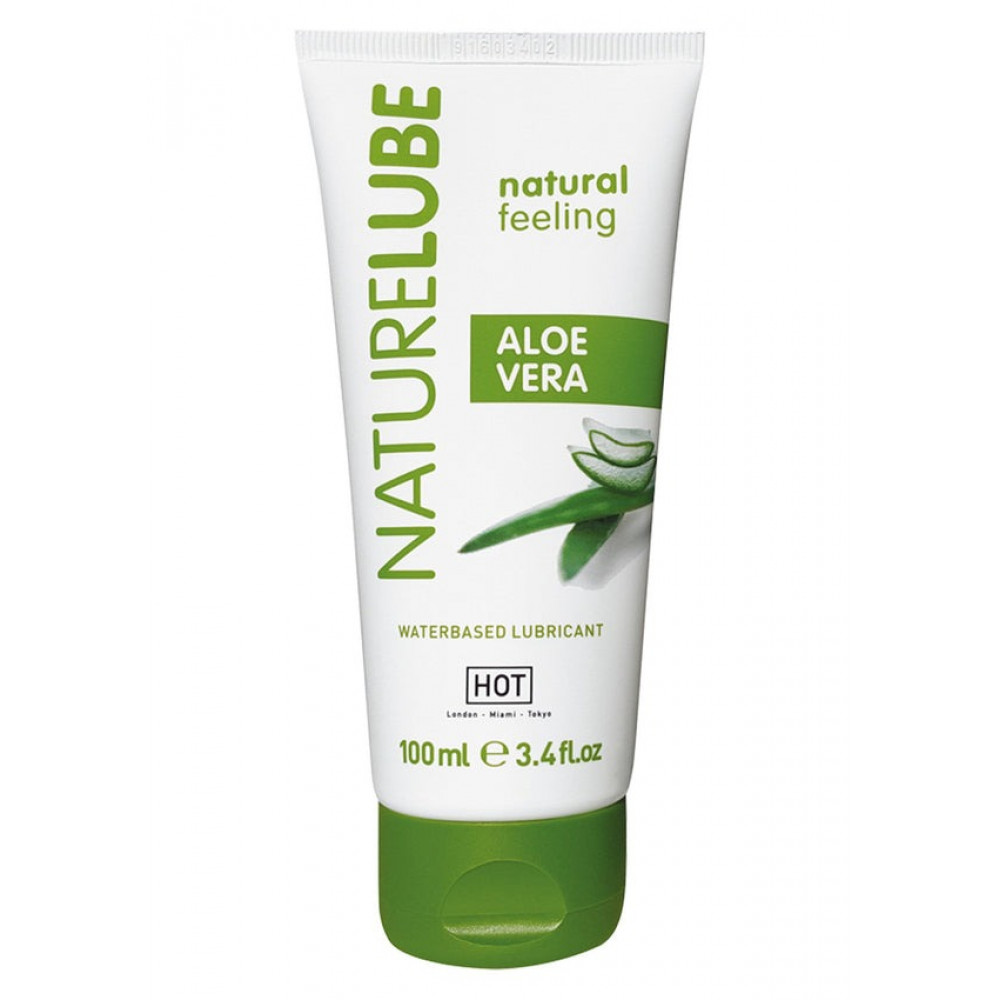 - Лубрикант на водній основі Hot Nature Lube Aloe Vera, 100 мл