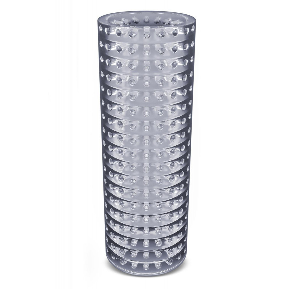 Мастурбаторы без вибрации - Мастурбатор нереалистичный Blush Rize прозрачный, 13.5 см