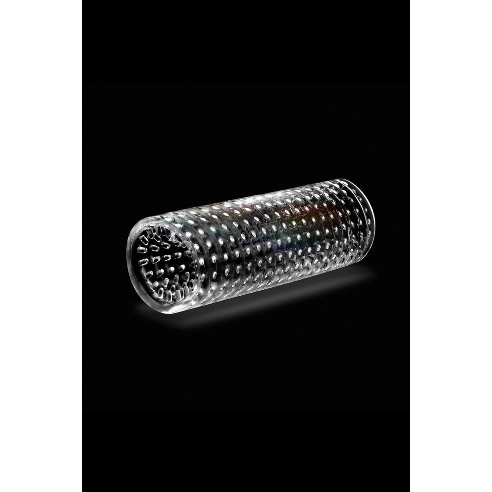 Мастурбаторы без вибрации - Мастурбатор нереалистичный Blush Rize прозрачный, 13.5 см 2