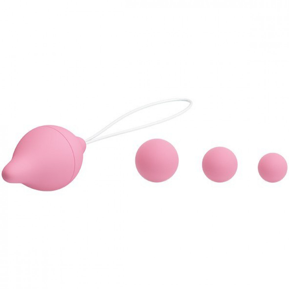 Вагинальные шарики - Набор вагинальных тренажеров Кегеля «Sexual Exercise» BI-014496 1