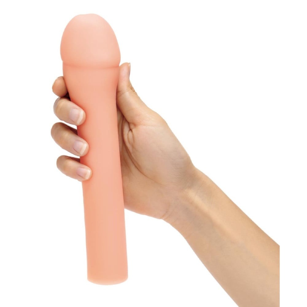 Різне - Насадка на пеніс Size-Up Penis Extender гладка, бежева 3