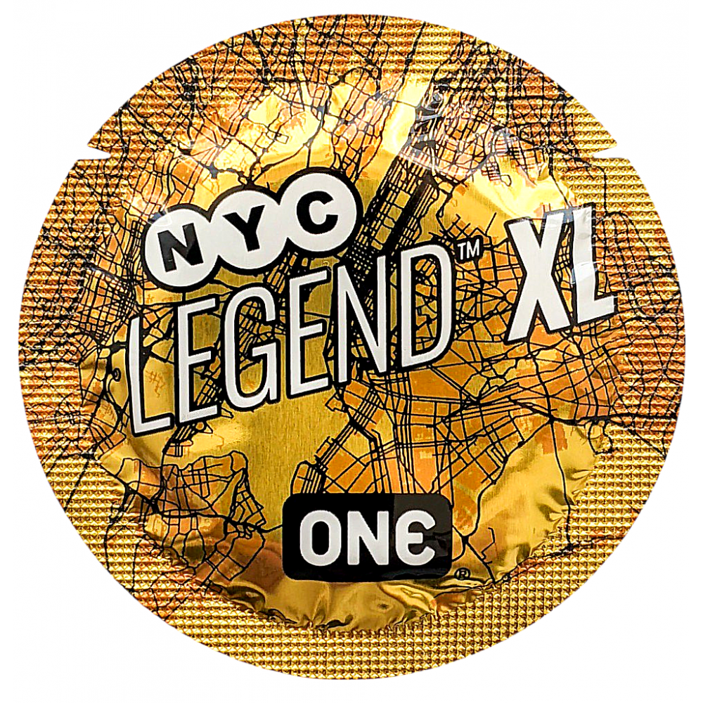 Презервативы - Набор презервативов большого размера One Legend XL (цена за 5 шт.)