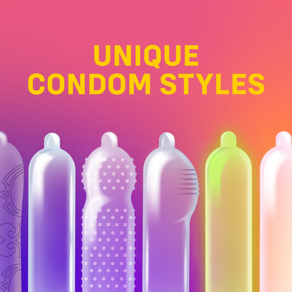 Презервативи - Презервативи ONE Mixed Pleasure, 3 шт 2