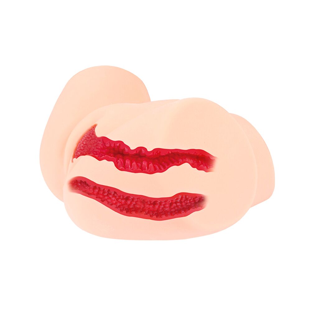 Мастурбаторы без вибрации - Мастурбатор-полуторс Kokos Samanda, два входа: вагина и попка 4