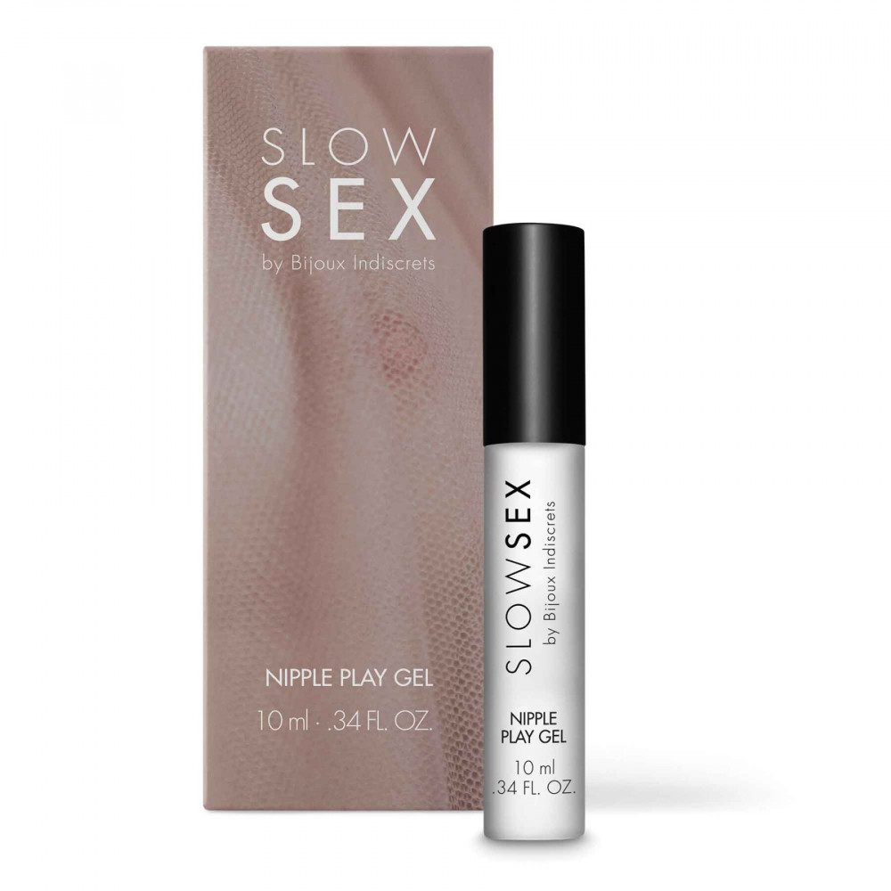 Стимулирующие средства и пролонгаторы - Бальзам для сосков Bijoux Indiscrets SLOW SEX - Nipple play gel