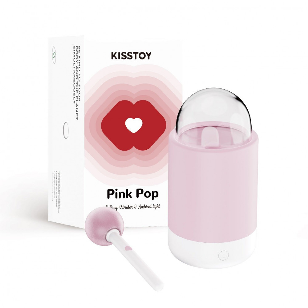 Клиторальный вибратор - Вибратор KISTOY Pink Pop 3